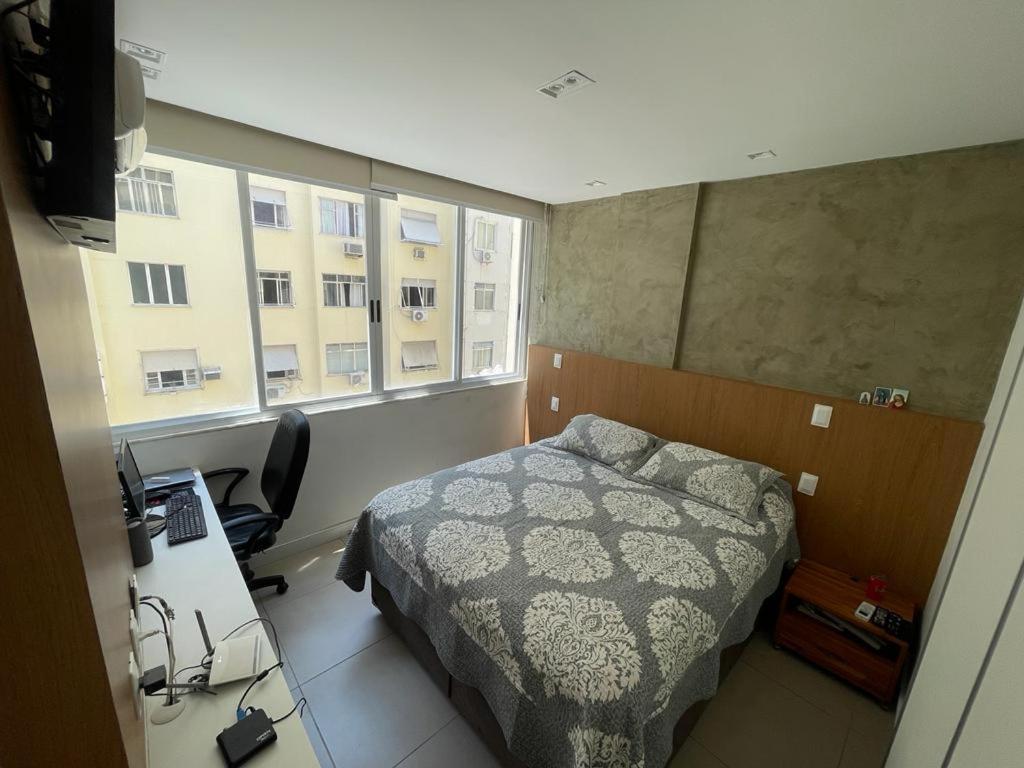 Lindo Apartamento Mobiliado, Uma Quadra Da Praia! Apartment Rio de Janeiro Bagian luar foto